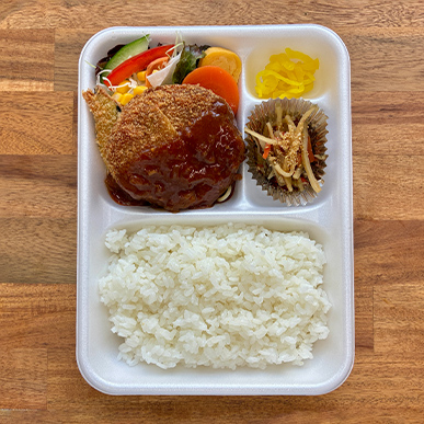 日替り弁当（ミンチカツ）